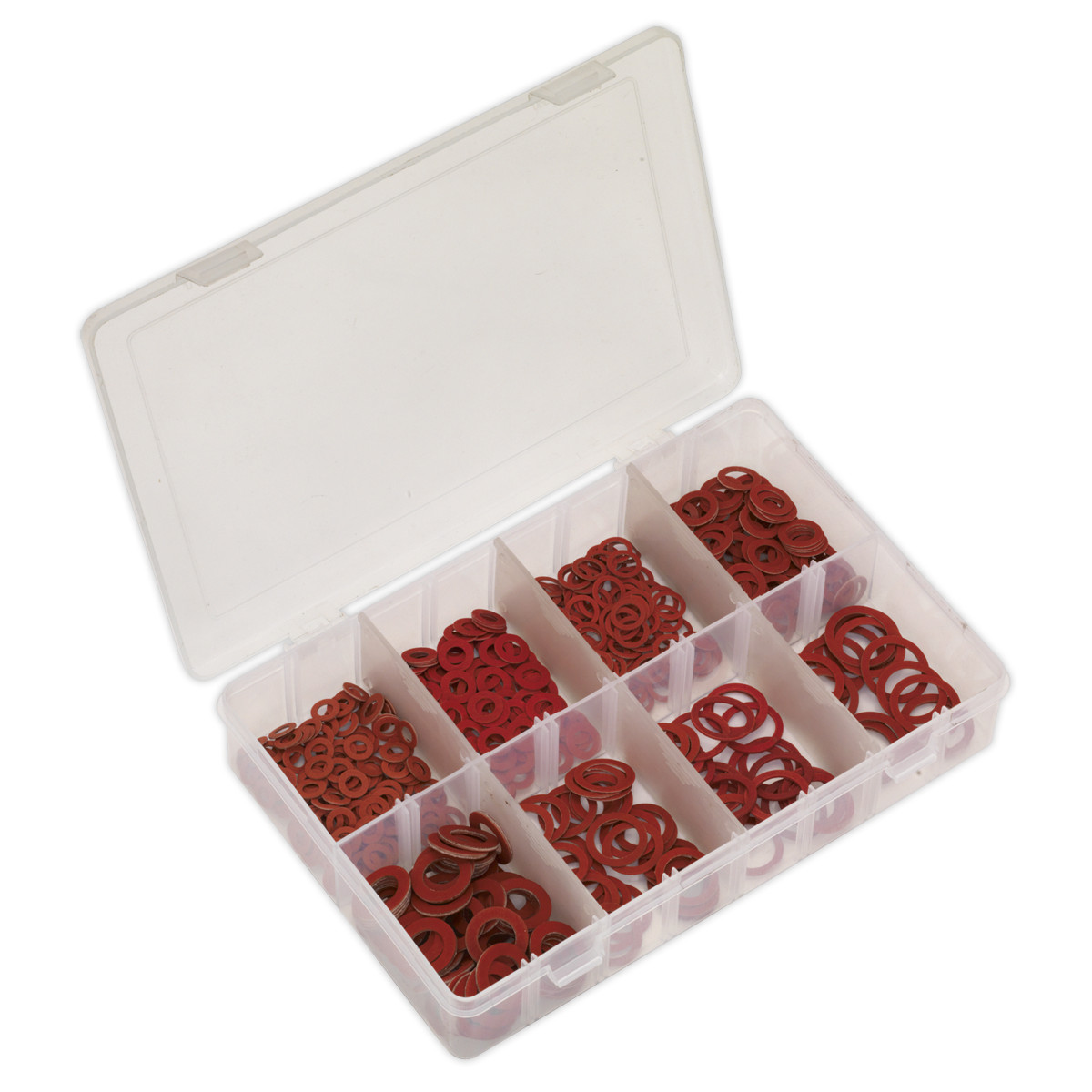 Sealey Fibre Washer Assortment 600pc - Metric - AB014FW