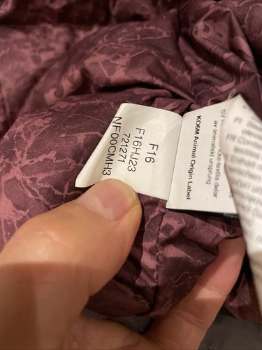 Womens The North Face Arctic Parka Coat Hooded Dryvent Waterproof Down Medium - Picture 16 of 20
