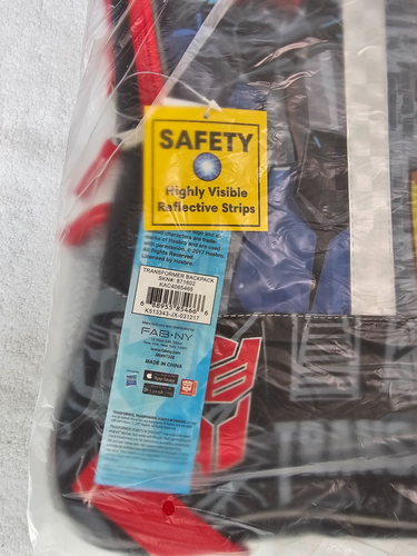 Transformers Backpack 16" Optimus Prime & Bumblebee Robots-in-Disguise NWT - Picture 3 of 10