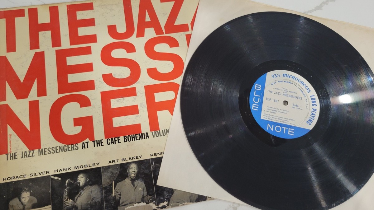 米LP Jazz Messengers At The Cafe Bohemia Volume 1 BLP1507 BLUE NOTE /00260 The Jazz Messengers – At The Cafe Bohemia Volume 1 – Vinyl