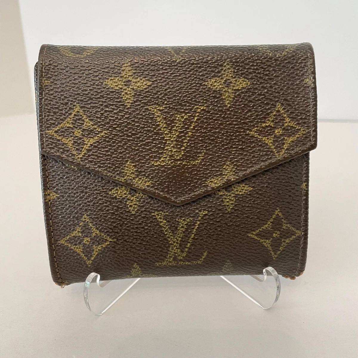 Louis Vuitton Elise Double Sided Compact French Wallet