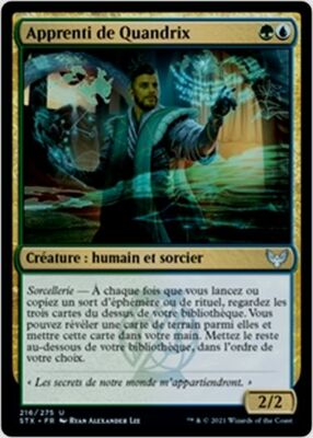 MTG Magic STX - [x2] Quandorix Apprentice/Lehrling von Quandorix, French/VF