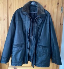 Herren - Lederjacke / Freizeitjacke , schwarz Gr 27 von Giorgio