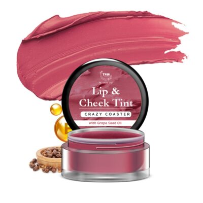 TNW-THE NATURAL WASH Crazy Coaster Lip & Cheek Tint - Pink, 5gm-