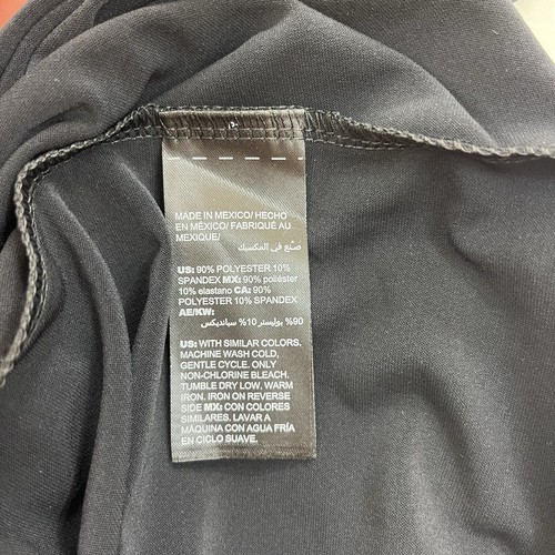 Abito Chico’s Travelers manica corta scollo cappuccio nero elasticizzato tg 2 o 12/14 nuovo con etichette - Foto 7 di 11