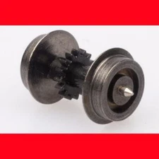 BLACKENED WHEEL SET (QTY 1)   ATLAS 480309 N SCALE