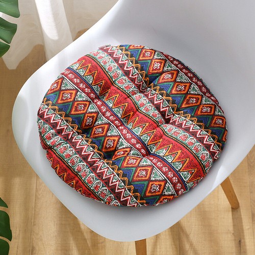 2pcs Washable Round Seat Pads Patio Seat Cushions Garden Booster Chair Soft Pads - Foto 34 di 42