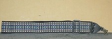 Later 1980's Blue Version of Traditional Pattern Hippie Camera Strap A2787