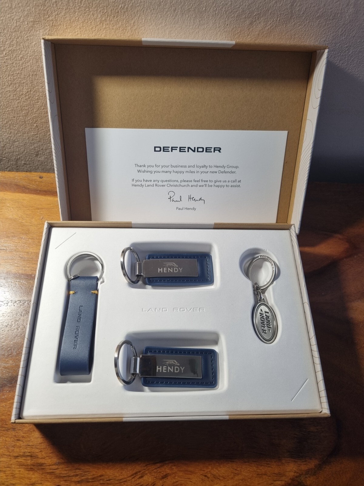 Genuine Land Rover Handover Pack with Keyrings eBay