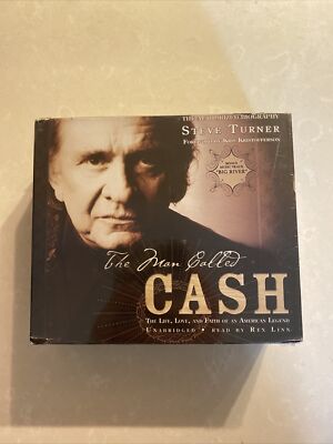 The Man Called Cash by Steve Turner (Unabridged, CD) 7 CDs 9 Hours New Sealed!
