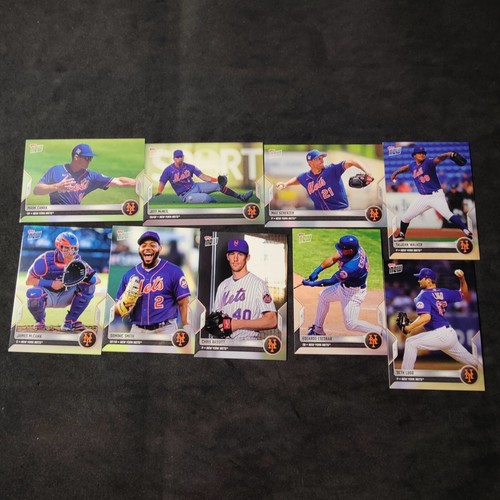 2022 Topps Now NY Mets Road to Opening Day Team set + 3 Gold Bonus cards. - Picture 6 of 6