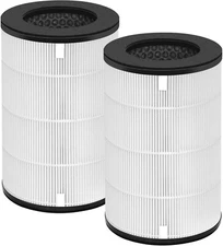 Pulluty 2 PACK AP-T45 AP-T40FL Replacement Filters for Homedics Air Purifier