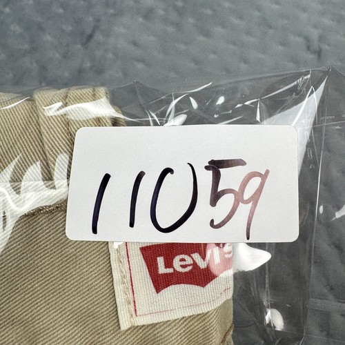 Levis 514 Jeans Pants Youth Boys 18 Reg 29X29 Khaki Tan Twill Straight Preppy - Picture 12 of 12