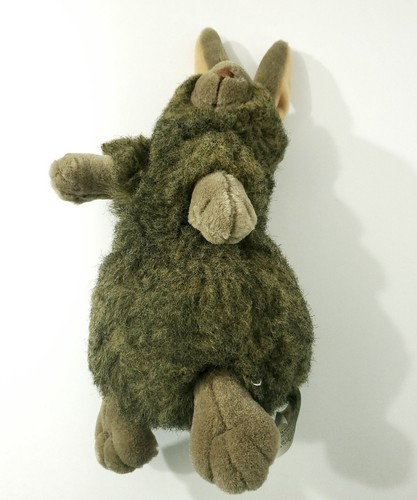 Jack Rabbit Bunny Plush 15" Brown Gray Fleecy Fuzzy Fur Easter - Picture 7 of 10
