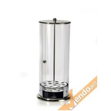 PORTACONI PORTA CONI GELATO GELATI CILINDRICO DA BANCO GELATERIA BAR 11 FORI