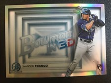 2022 Bowman in 3-D! Wander Franco Tampa Bay Rays #B3D-1