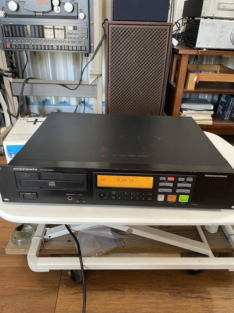 Marantz PMD330 CDプレーヤー Marantz PMD330/U1B Professional CD Player | eBay