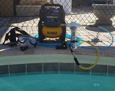 DIY Condensate and Dirt Filter for Oilless compressors for Hooka Pool boat dock