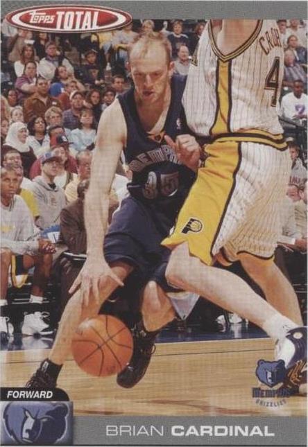 2004-05 Topps Total - Brian Cardinal #272 - 1 of 2