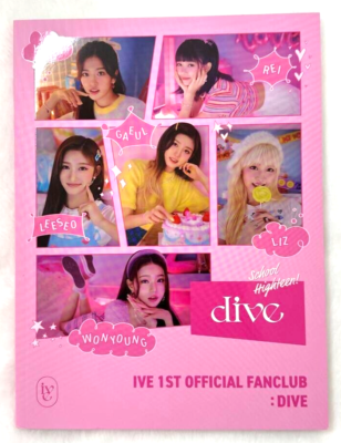 IVE DIVE 1st term Welcome Membership kit Korea Fan club Fanclub FC