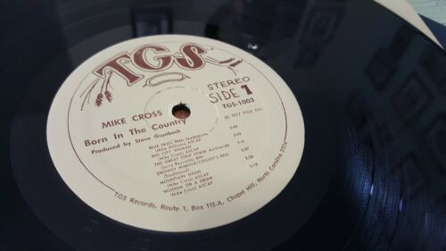 EX Mike Cross – Born In The Country (1977) TGS Records – TGS-1003 Vinyl, LP - Imagen 4 de 4