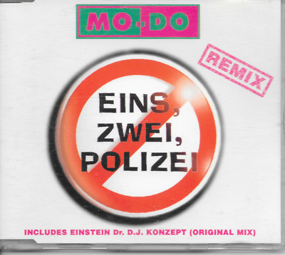 MO-DO - Eins, Zwei, Polizei (REMIX) CDM 6TR Italo Eurodance 1994 (Zyx)