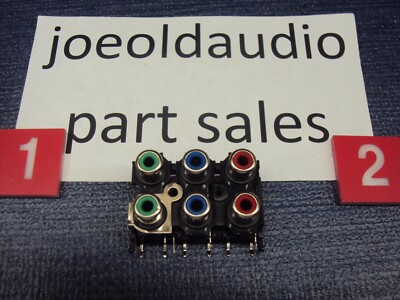 Denon AVR-787 Receiver RCA RGB Component Jack Panel Tested Parting Out ...