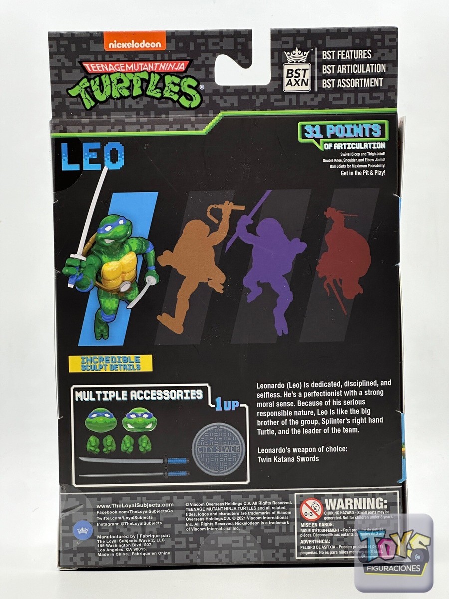 LEO Teenage Mutant Ninja Turtles (Arcade) BST AXN Exclusive Action