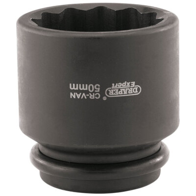 Draper Expert 33319 50mm 3/4'' Sq. Dr. Hub Nut Impact Socket