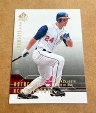 2008 Upper Deck SP Authentic Grady Sizemore Authentic Achievements # AA-16