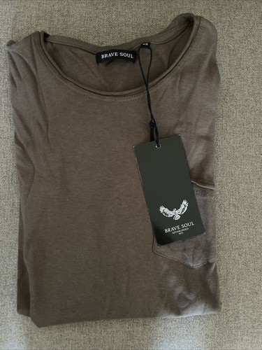 Mens Brave Soul Tee Shirt - Picture 7 of 7