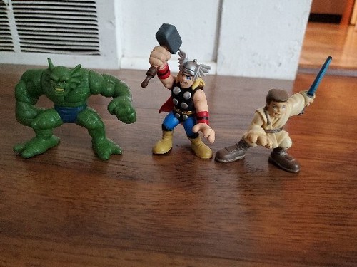 Lot of Playskool Star Wars, Super Heros Galactic Heroes Action Figures Lot Of 40 - Picture 19 of 19
