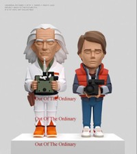 MIGHTY JAXX Back To The Future YARMS Figure Limited Model Collection Fashion Toy