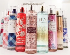 Bath & Body Works FINE FRAGRANCE BODY MIST Perfume Spray 8 OZ full *Choose Scent