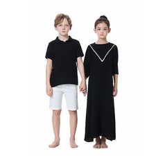 Shorts and Shirt Kids Cotton Family Matching Boy Top and Pants Elastic Fabric