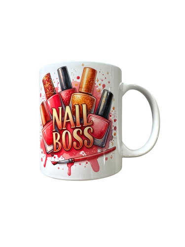 Taza de cerámica para técnico de uñas, regalos para mujeres, tazas de café 11Oz. - Imagen 6 de 11