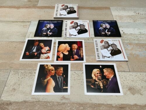 TONY BENNETT & LADY GAGA LOVE FOR SALE LIMITIERTE EDITION DELUXE 2 x CD BOX SET - Bild 1 von 6