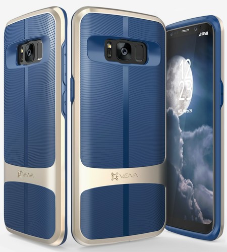 For Samsung Galaxy S8 S8+ Luxury Dual Layer Shockproof Slim Grip Case Cover Skin - Picture 21 of 29