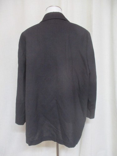 JOANNA usa black open front blazer pockets sz XL CC - Picture 3 of 5