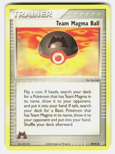 Pokemon TCG Team Magma Ball Team Magma vs Team Aqua 80/95 Uncommon LP