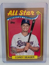 2024 Topps Series 2 - All-Stars Corey Seager #89ASB-18 Gold #17/50 Doubles Ldr.