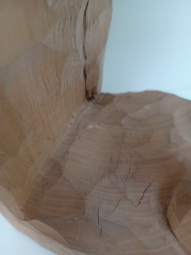 Handcarved wooden Jesus Christ sculpture by Polish artist Ryszard Zajac 1998 - Picture 8 of 9