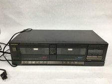 Technics RS-D190W Dual Cassette Deck Player Dolby System Recording- TESTED