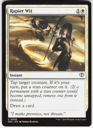 Rapier Wit #28 Secrets of Strixhaven
