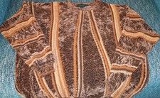 Tundra Canada Vintage Sweater 3D Knit Biggie Coogi Style Cosby Mens 90s XLT