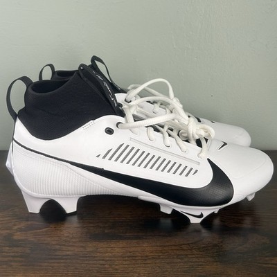 Nike Vapor Edge Pro 360 2 White Black Men Size 10 Football Cleats FN7759-100 Nike Vapor Edge Pro 360 2 Football Cleats FN7759-100 Size  main image 4