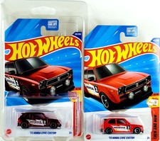 2025 Hot Wheels '71 Honda Civic Custom Super Treasure Hunt STH W/ Regular