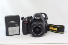 Nikon D3300 Black 24.2MP DSLR Camera w/ AF-S DX 18-55mm VR II Lens
