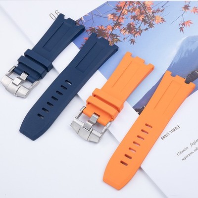 28MM FKM Rubber Watch Band Strap Fits Audemars Piguet Royal Oak Offshore New