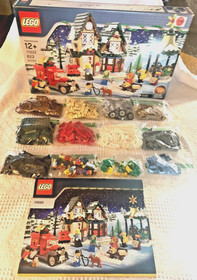 SR1-LEGO FRIENDS #10222 WINTER VILLAGE POST OFFICE-822 pcs/Manual/100% Complete